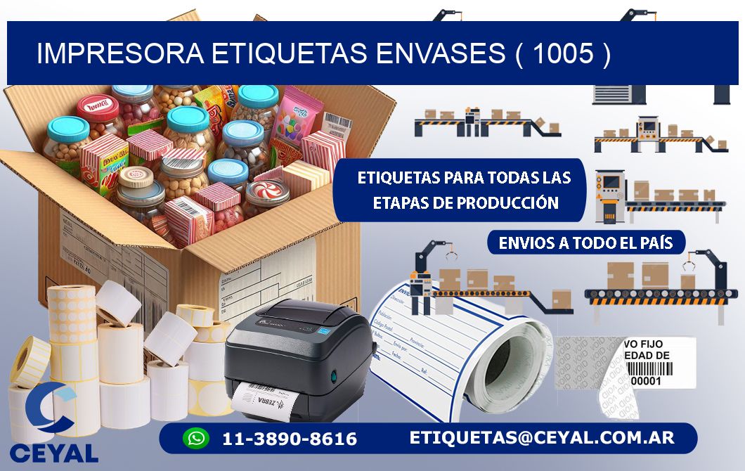 impresora etiquetas envases ( 1005 )