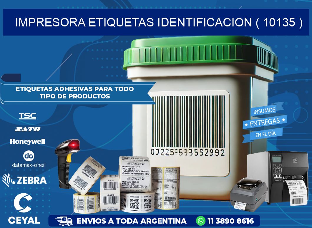 impresora etiquetas identificacion ( 10135 )