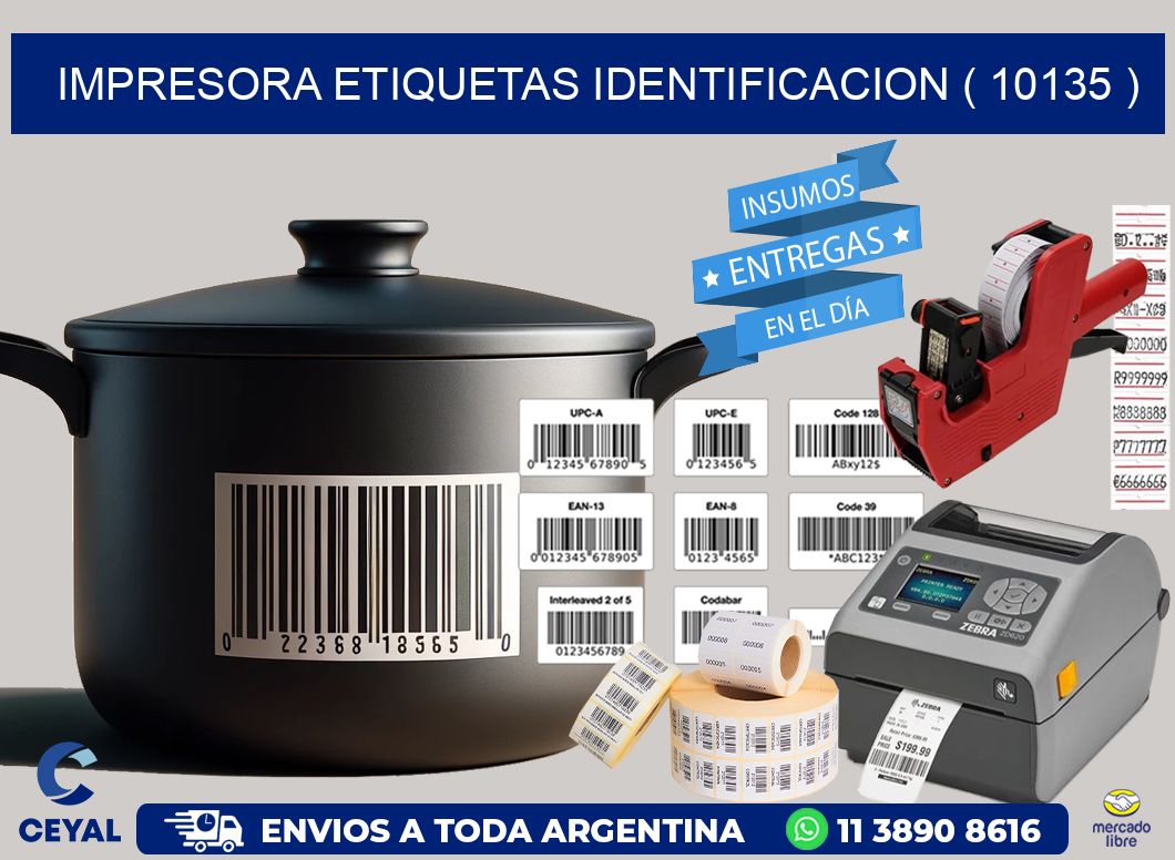 impresora etiquetas identificacion ( 10135 )