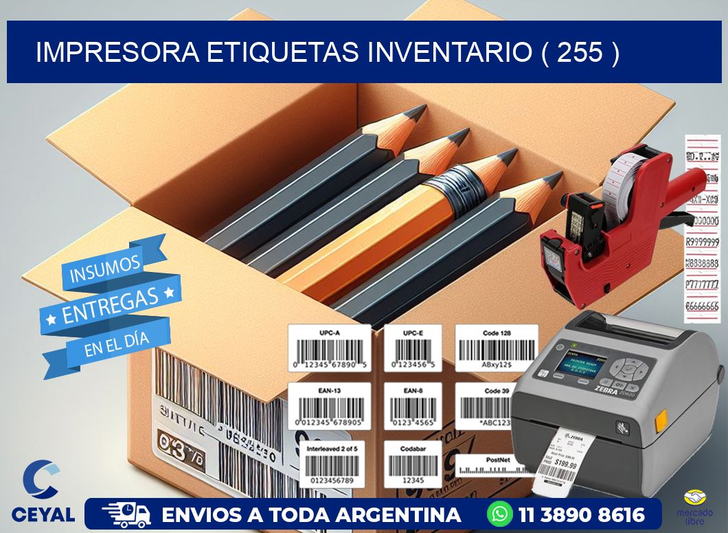 impresora etiquetas inventario ( 255 )