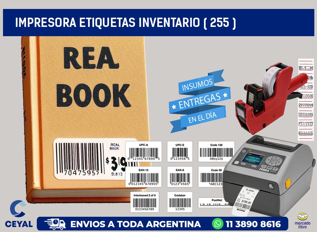 impresora etiquetas inventario ( 255 )