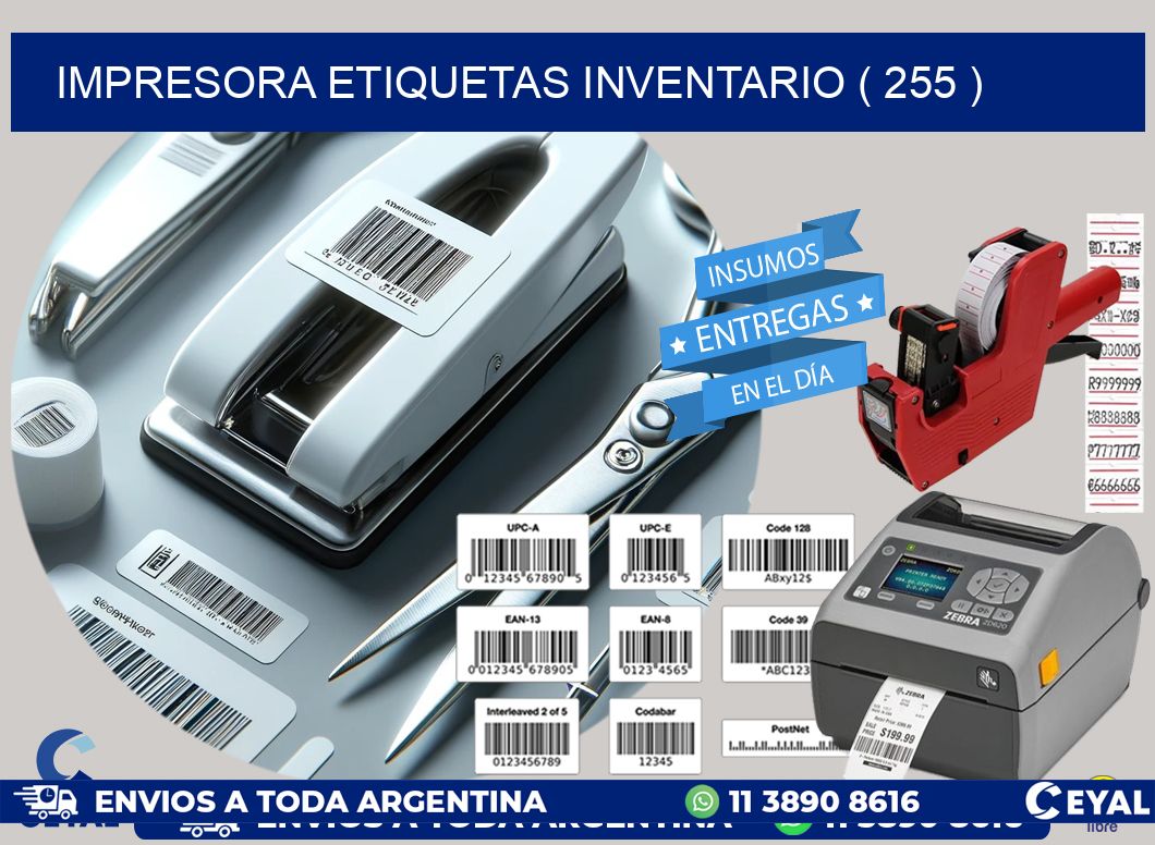 impresora etiquetas inventario ( 255 )