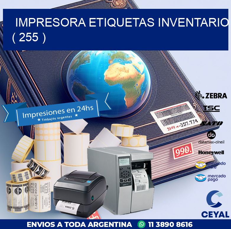 impresora etiquetas inventario ( 255 )