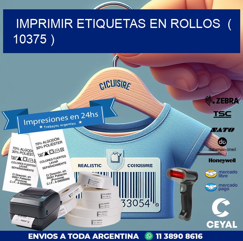 imprimir etiquetas en rollos  ( 10375 )