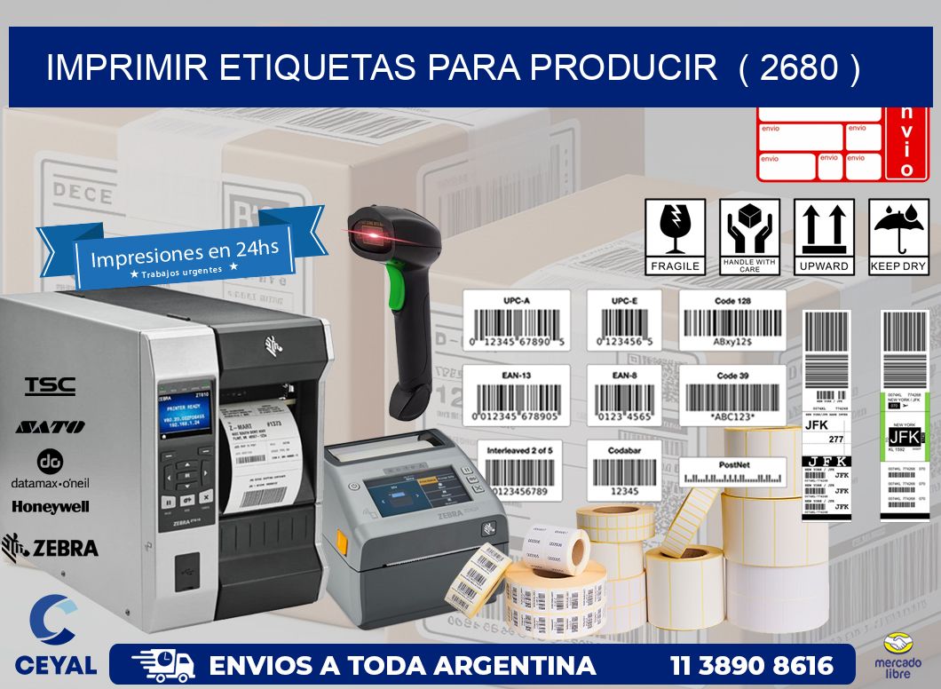 imprimir etiquetas para producir  ( 2680 )