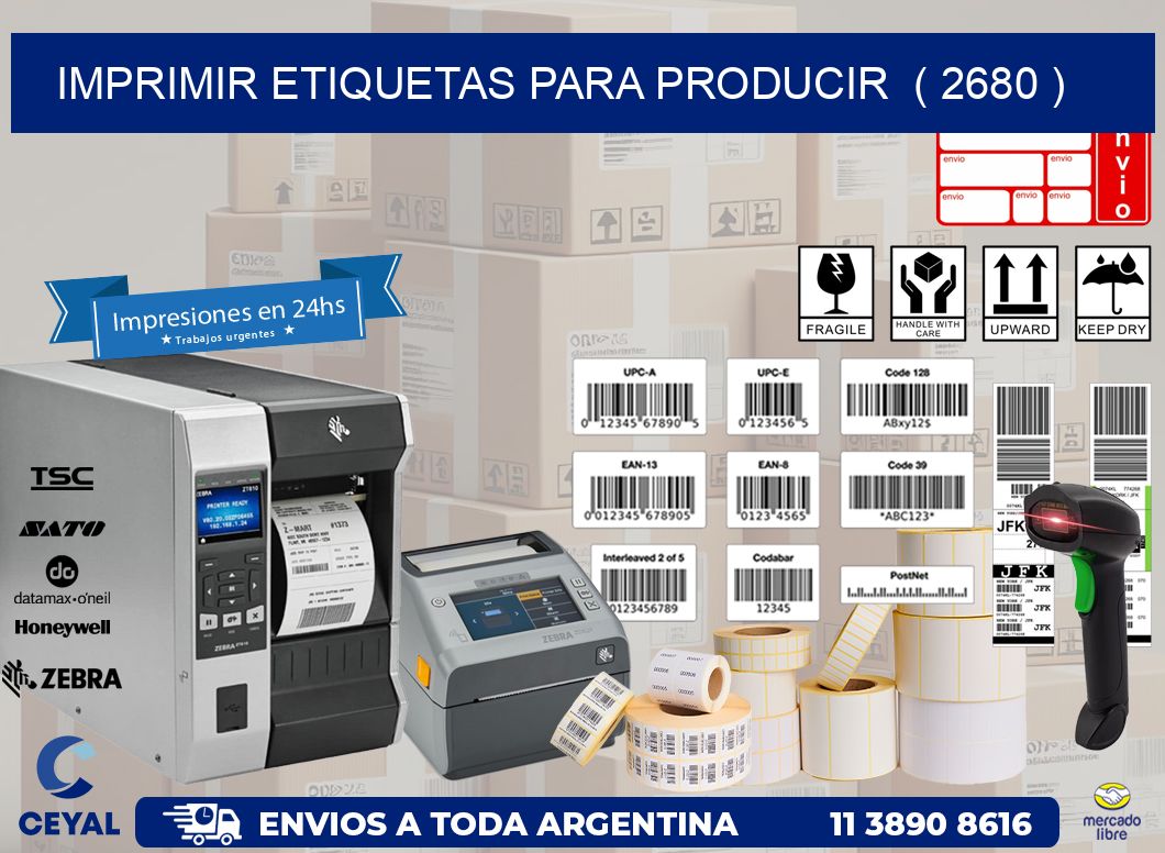 imprimir etiquetas para producir  ( 2680 )