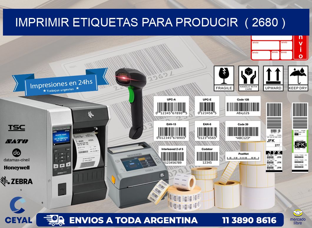 imprimir etiquetas para producir  ( 2680 )