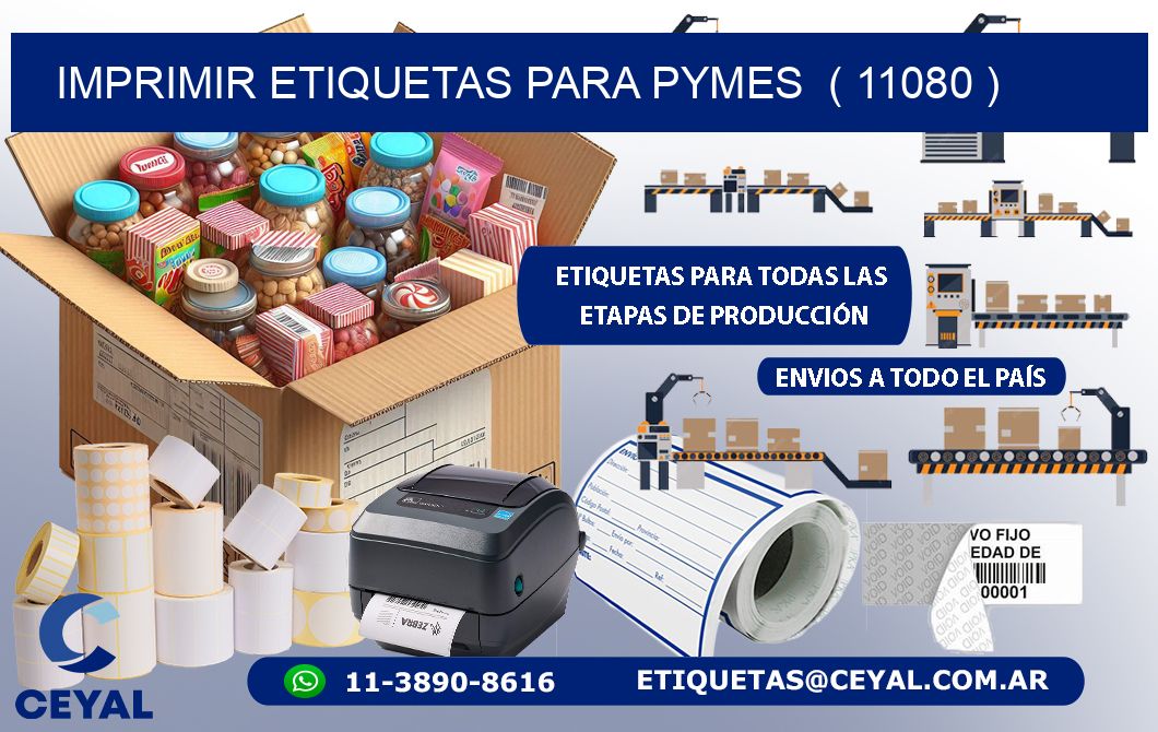 imprimir etiquetas para pymes  ( 11080 )