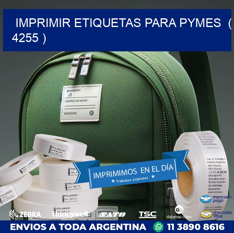 imprimir etiquetas para pymes  ( 4255 )