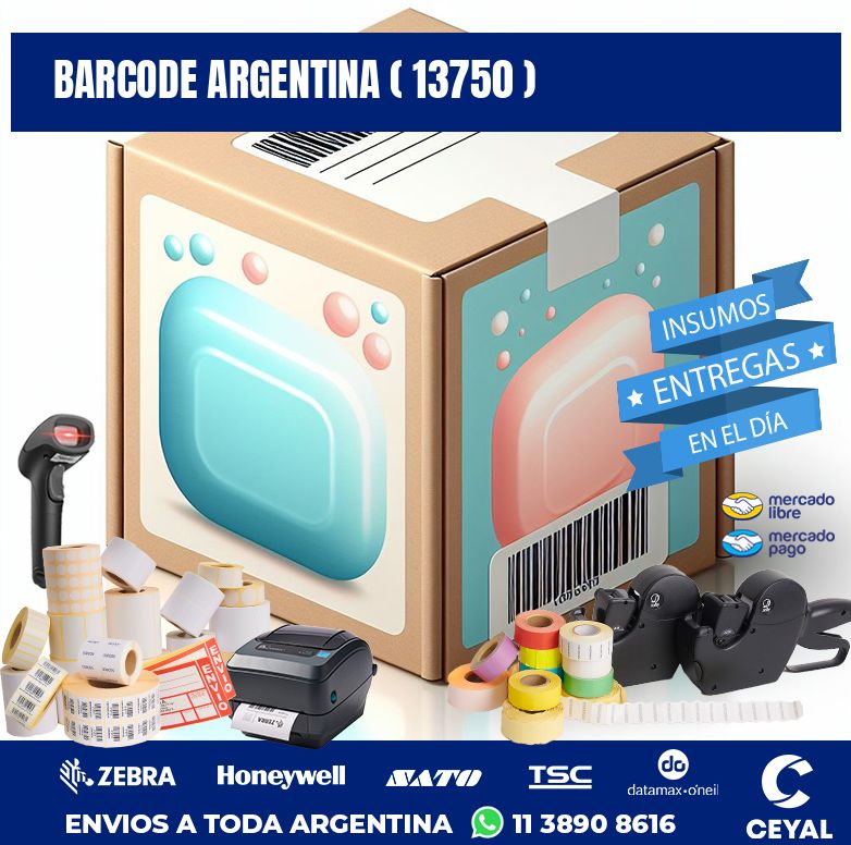 BARCODE ARGENTINA ( 13750 )