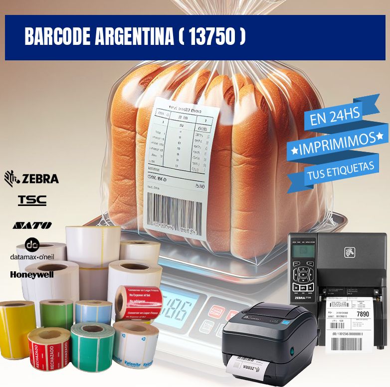 BARCODE ARGENTINA ( 13750 )