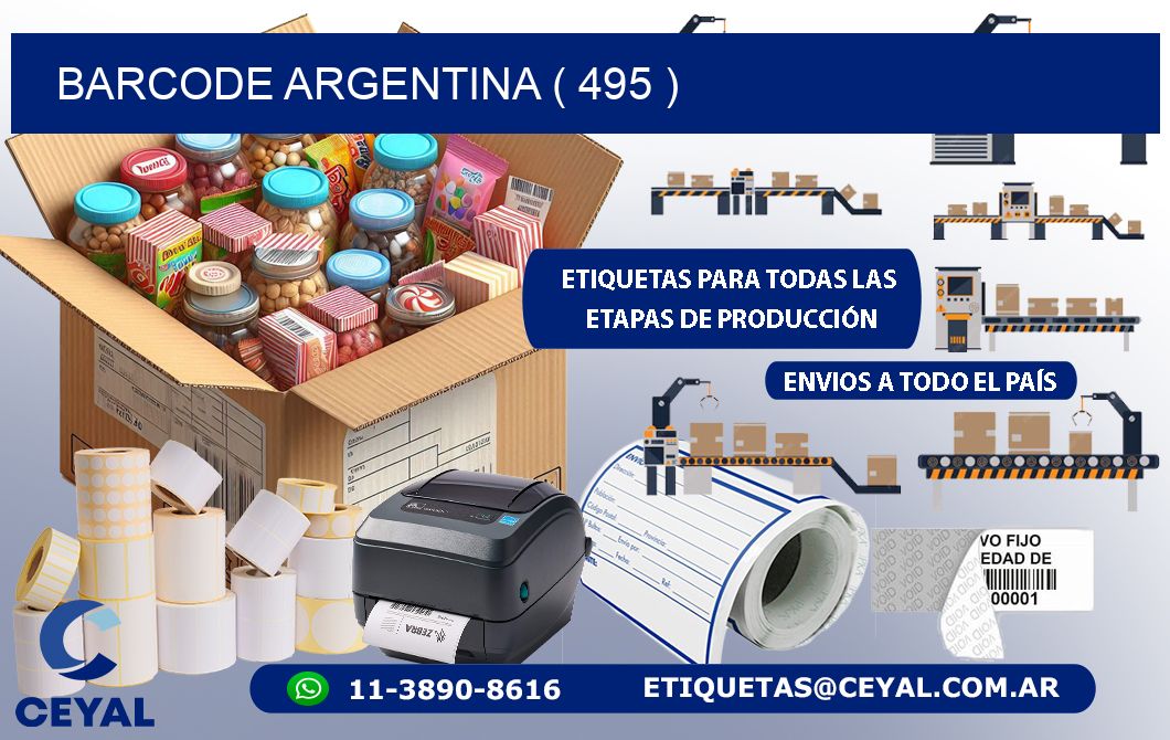 BARCODE ARGENTINA ( 495 )