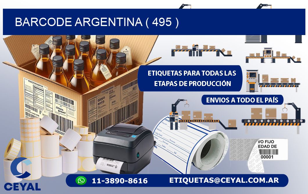 BARCODE ARGENTINA ( 495 )