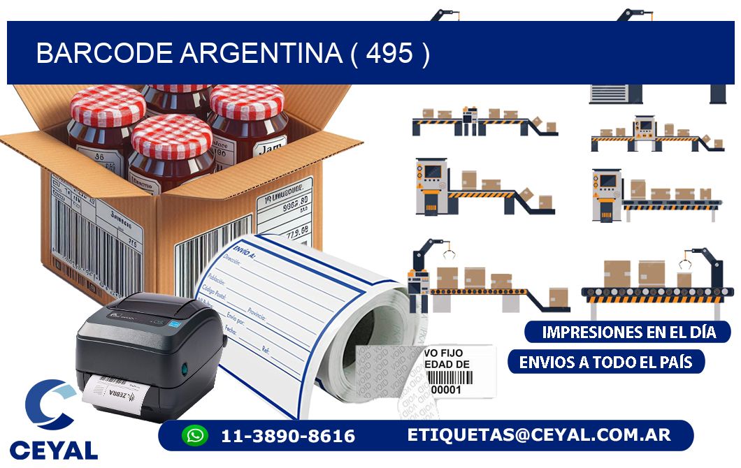 BARCODE ARGENTINA ( 495 )