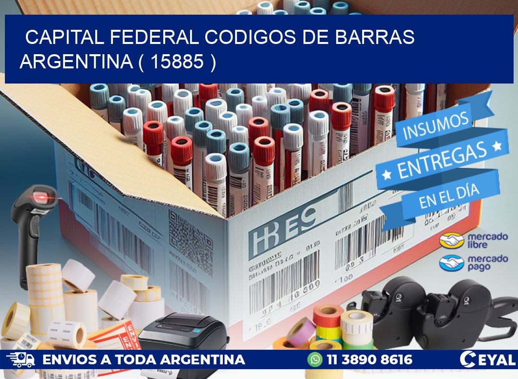 Capital federal codigos de barras argentina ( 15885 )