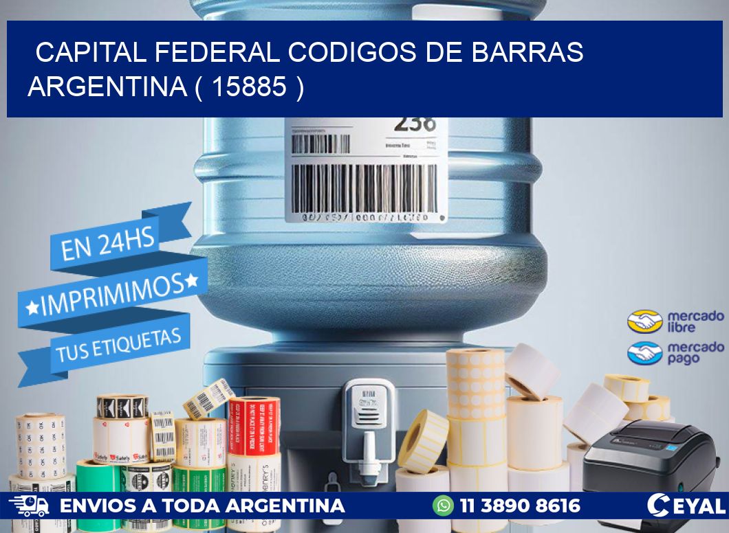 Capital federal codigos de barras argentina ( 15885 )