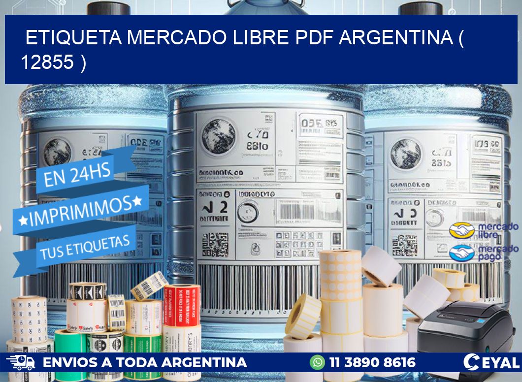 ETIQUETA MERCADO LIBRE PDF ARGENTINA ( 12855 )