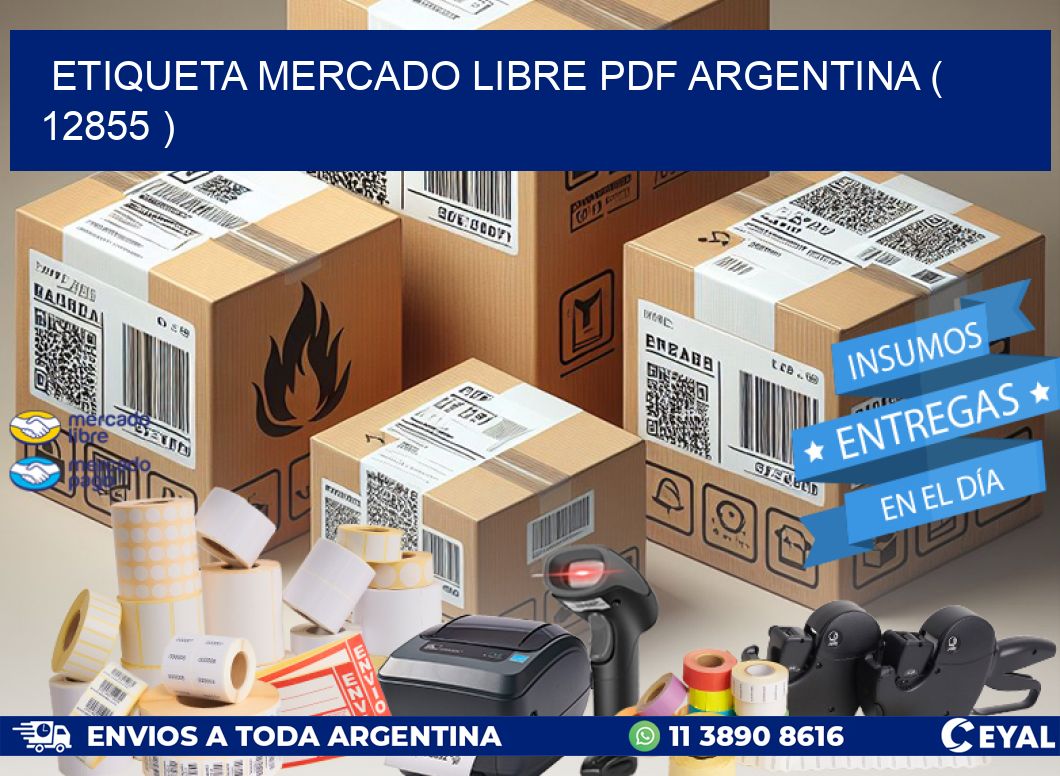 ETIQUETA MERCADO LIBRE PDF ARGENTINA ( 12855 )