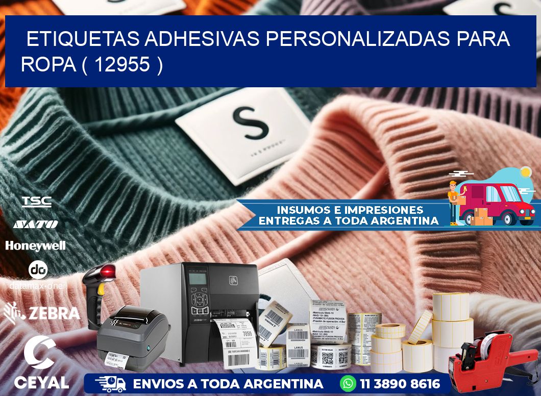 ETIQUETAS ADHESIVAS PERSONALIZADAS PARA ROPA ( 12955 )