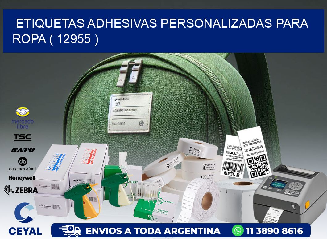 ETIQUETAS ADHESIVAS PERSONALIZADAS PARA ROPA ( 12955 )