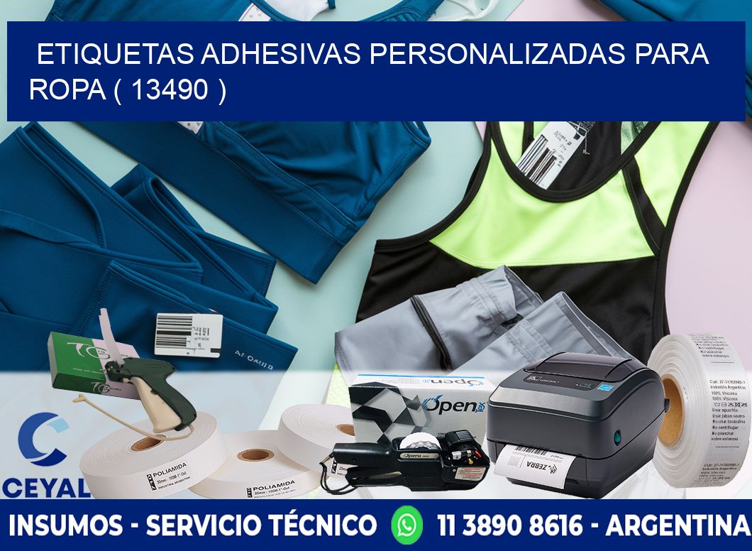 ETIQUETAS ADHESIVAS PERSONALIZADAS PARA ROPA ( 13490 )