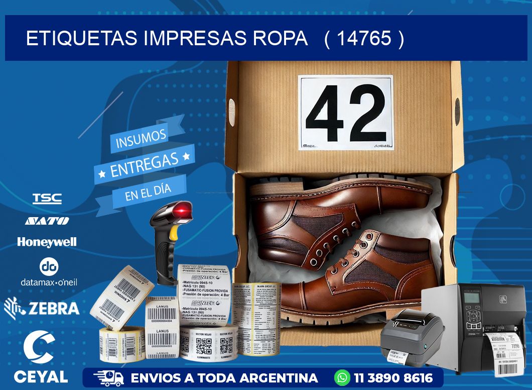 ETIQUETAS IMPRESAS ROPA   ( 14765 )