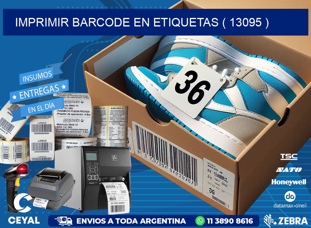 IMPRIMIR BARCODE EN ETIQUETAS ( 13095 )