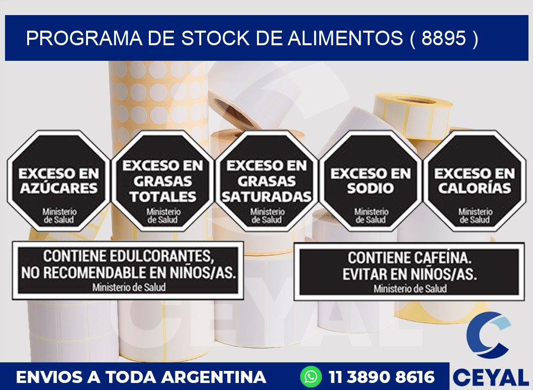 PROGRAMA DE STOCK DE ALIMENTOS ( 8895 )