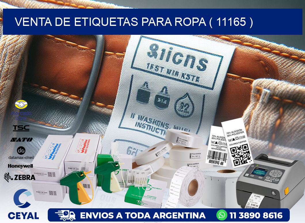 VENTA DE ETIQUETAS PARA ROPA ( 11165 )