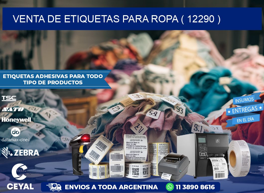 VENTA DE ETIQUETAS PARA ROPA ( 12290 )