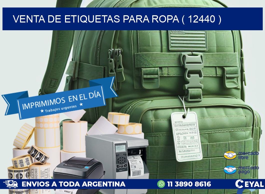 VENTA DE ETIQUETAS PARA ROPA ( 12440 )