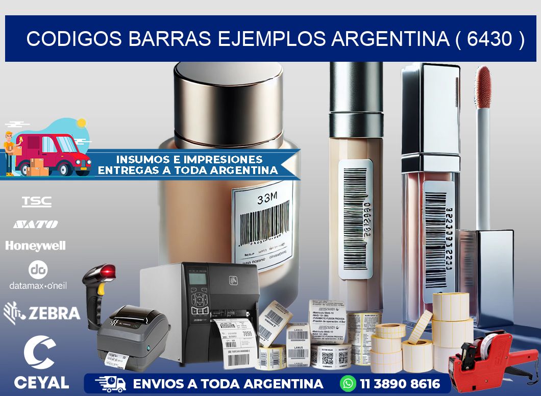 codigos barras ejemplos argentina ( 6430 )