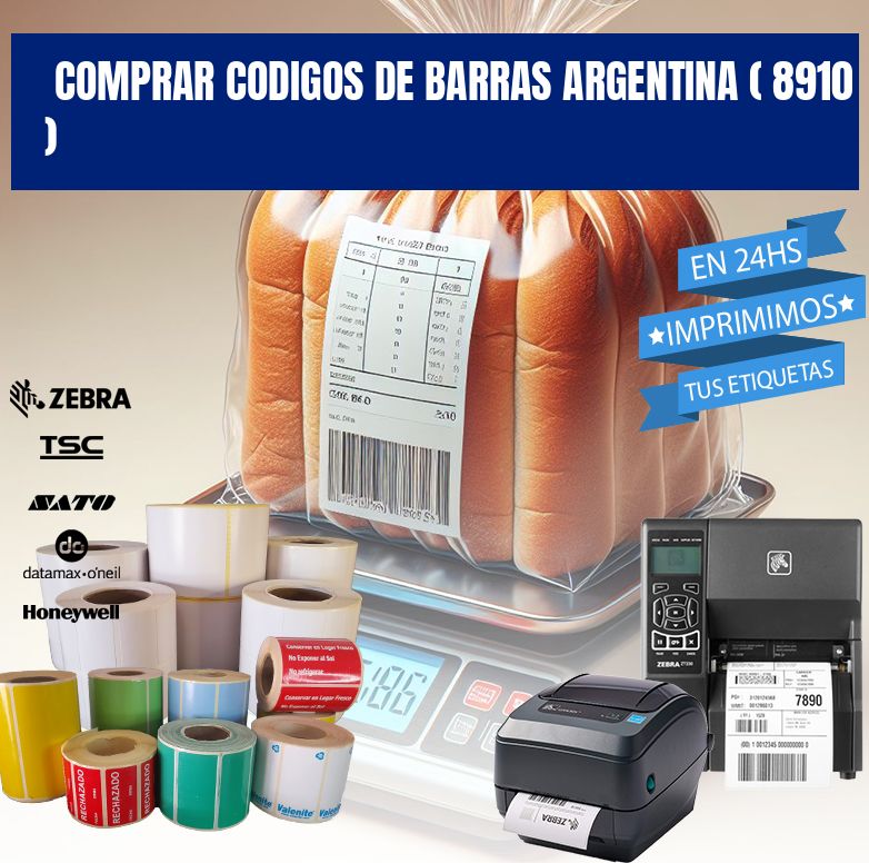 comprar codigos de barras argentina ( 8910 )