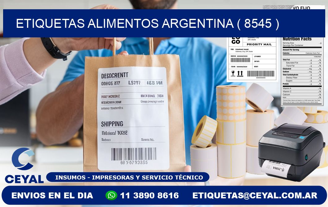 etiquetas alimentos argentina ( 8545 )