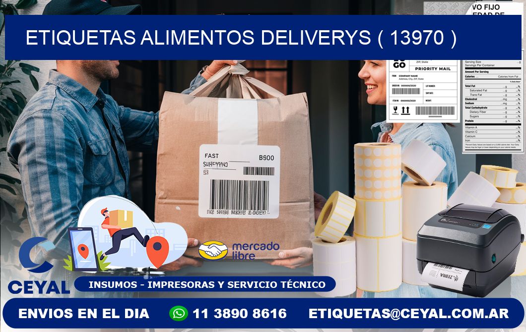 etiquetas alimentos deliverys ( 13970 )