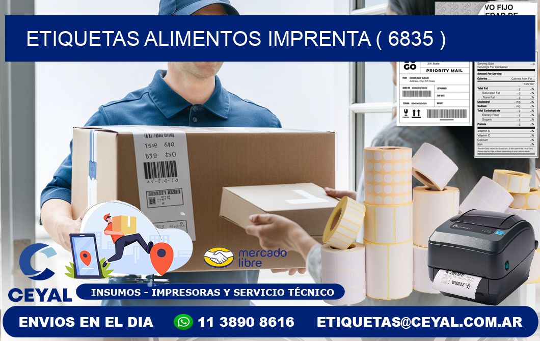 etiquetas alimentos imprenta ( 6835 )