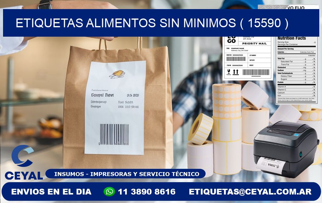 etiquetas alimentos sin minimos ( 15590 )