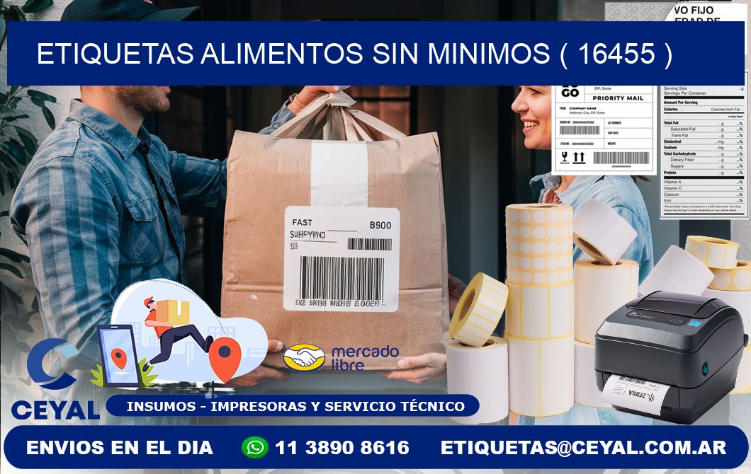 etiquetas alimentos sin minimos ( 16455 )