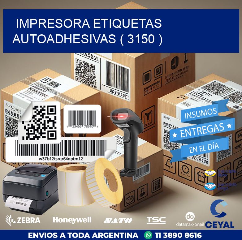 impresora etiquetas autoadhesivas ( 3150 )