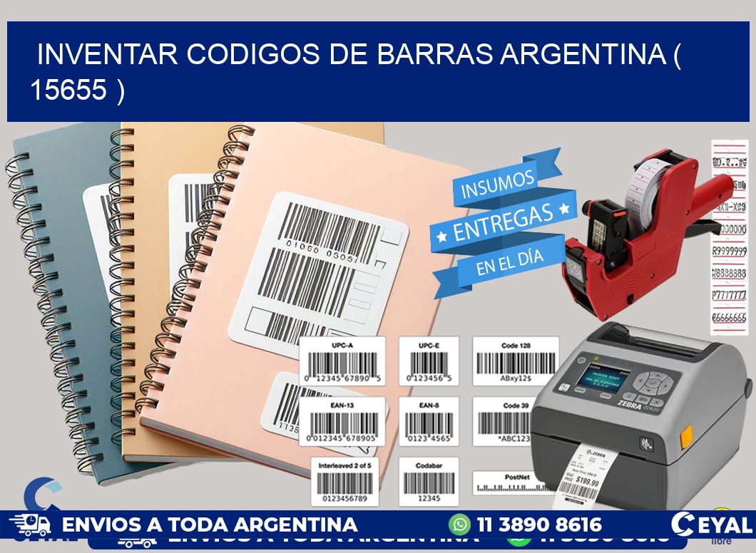 inventar codigos de barras argentina ( 15655 )