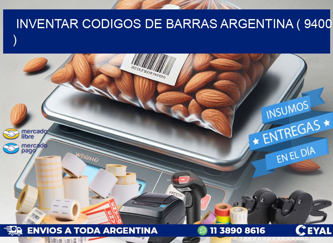 inventar codigos de barras argentina ( 9400 )