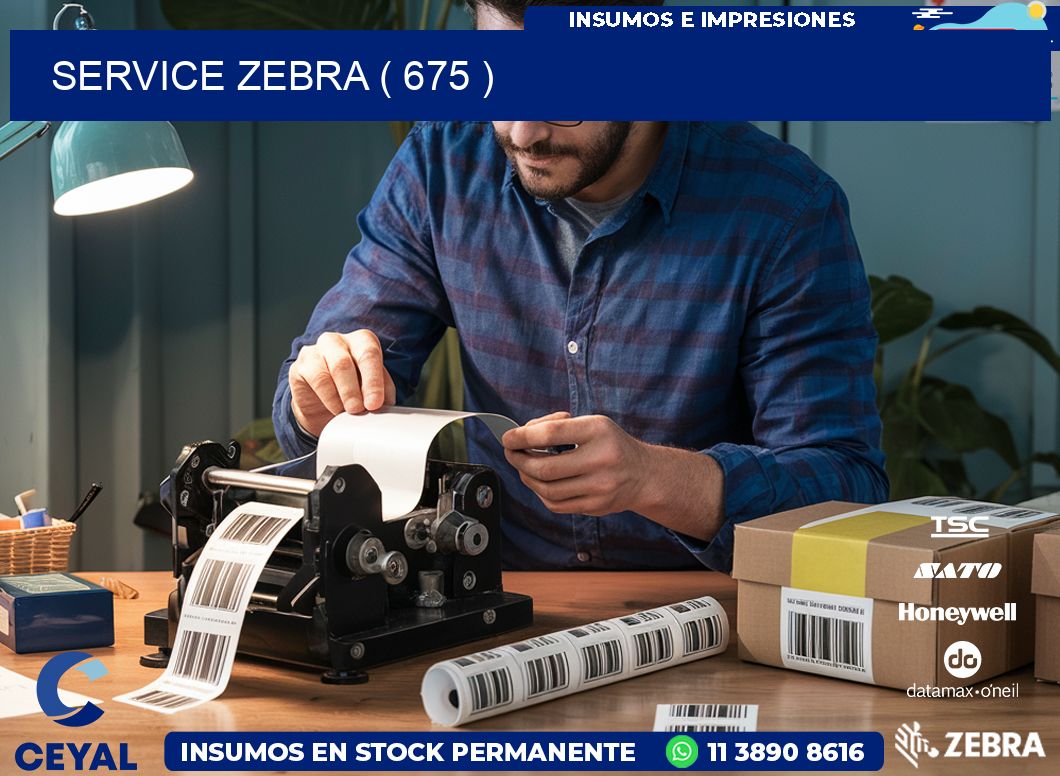 service zebra ( 675 )