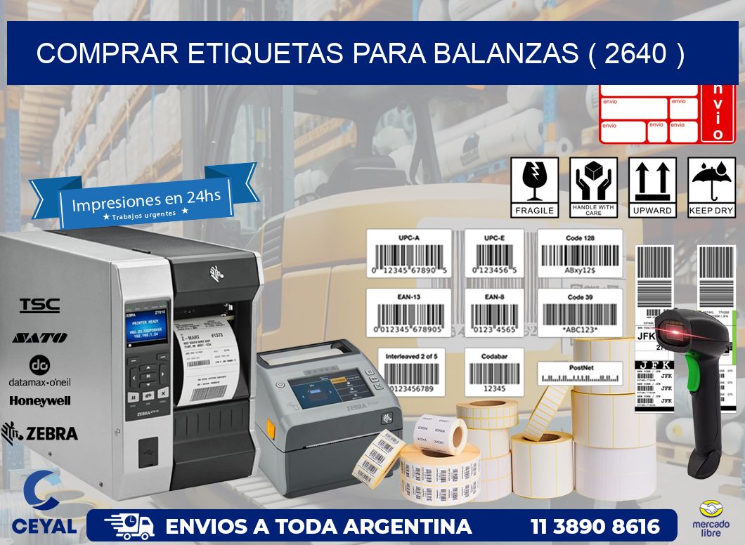 COMPRAR ETIQUETAS PARA BALANZAS ( 2640 )