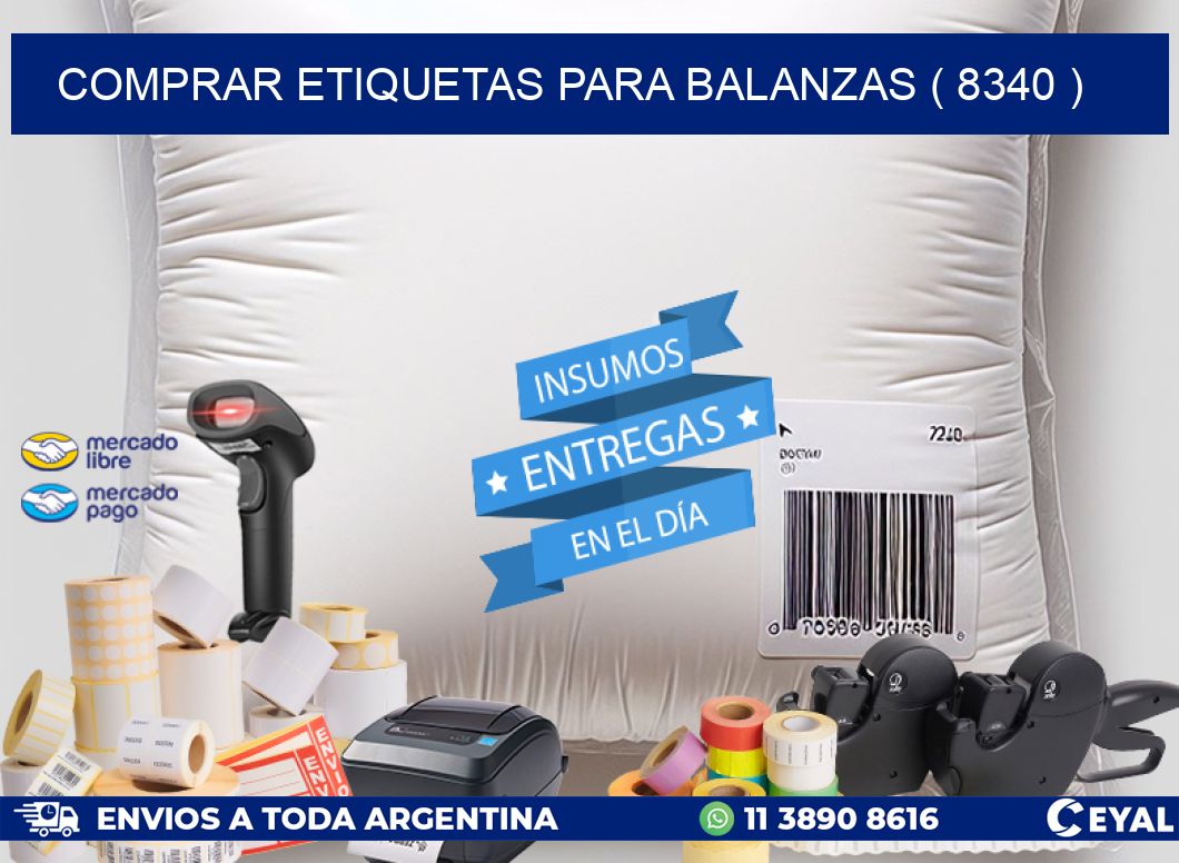 COMPRAR ETIQUETAS PARA BALANZAS ( 8340 )