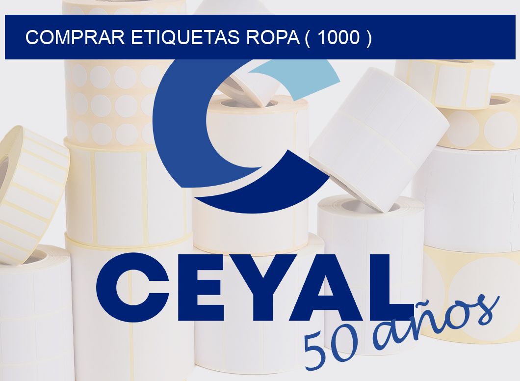 COMPRAR ETIQUETAS ROPA ( 1000 )