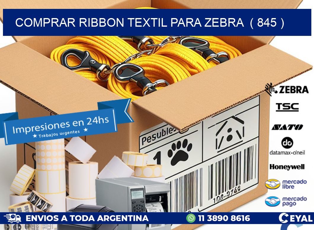 COMPRAR RIBBON TEXTIL PARA ZEBRA  ( 845 )