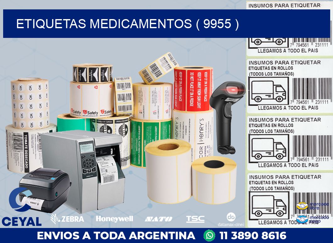 ETIQUETAS MEDICAMENTOS ( 9955 )