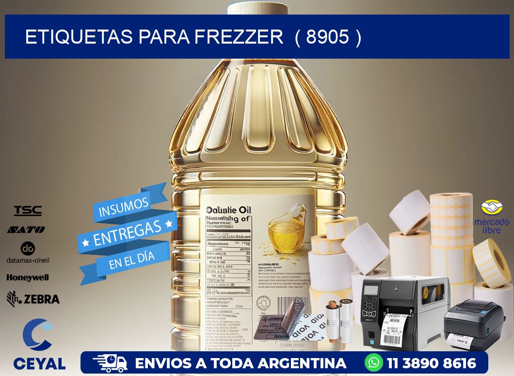 ETIQUETAS PARA FREZZER  ( 8905 )