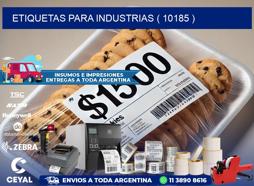 ETIQUETAS PARA INDUSTRIAS ( 10185 )