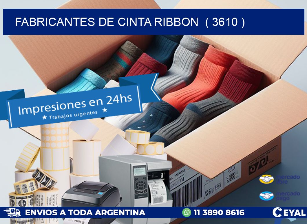 FABRICANTES DE CINTA RIBBON  ( 3610 )